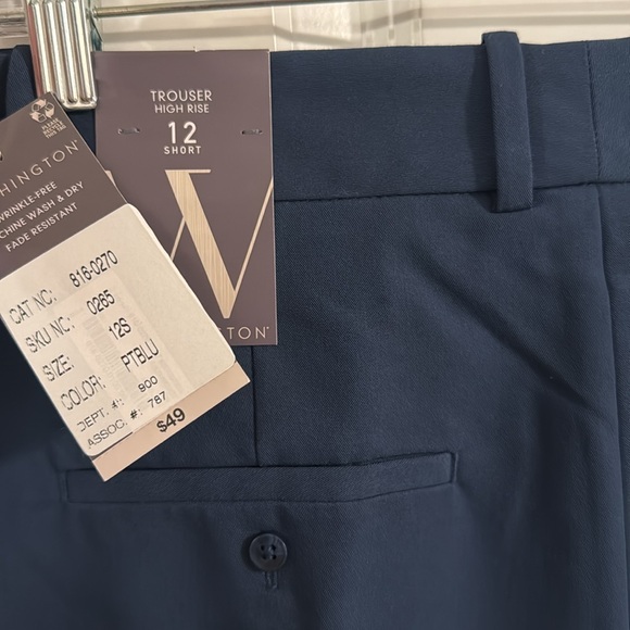 Brand new with tags, Worthington, wrinkle, free fade resistant blue dress pants - Picture 3 of 6